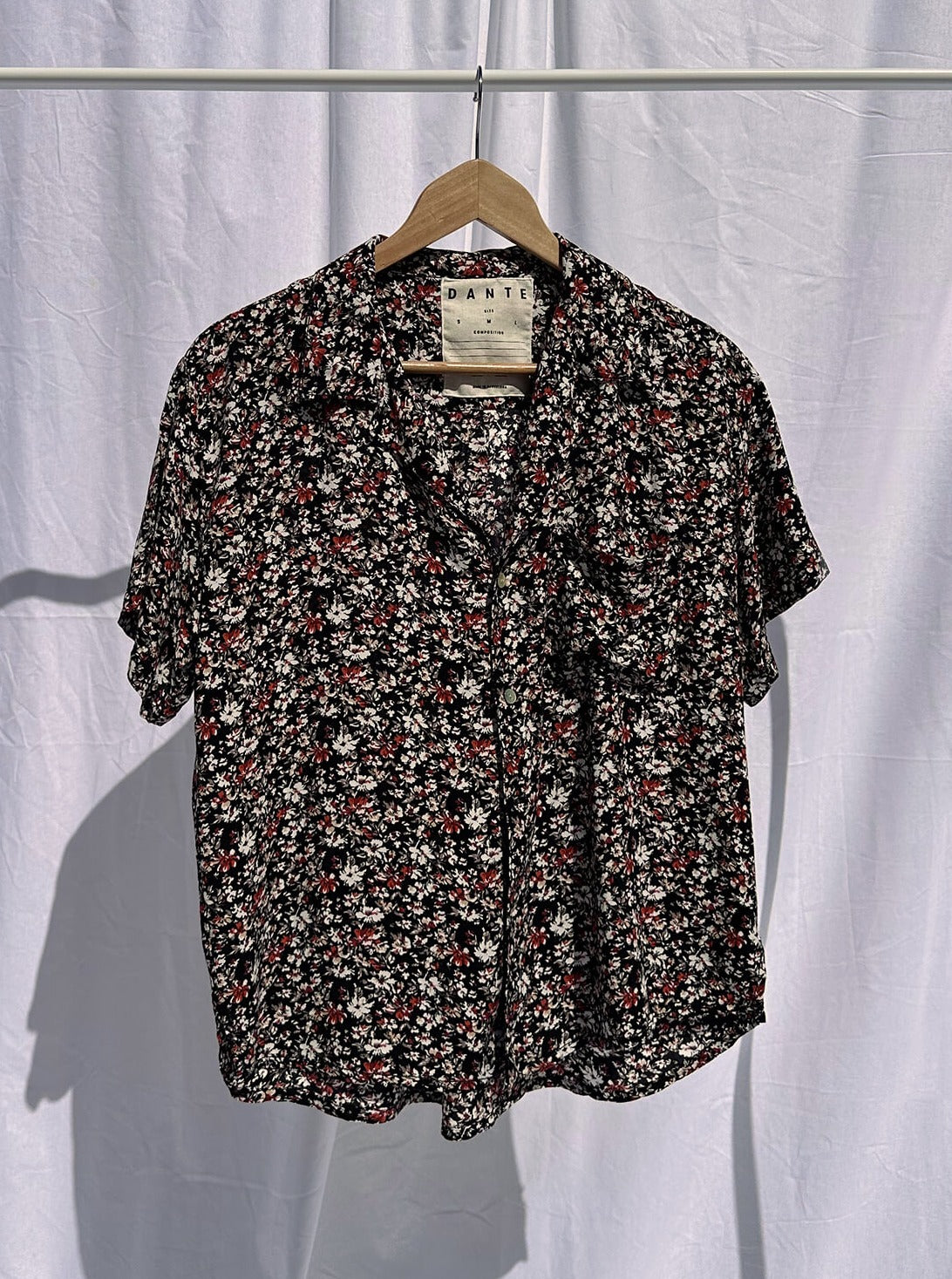 Mambo flower shirt front